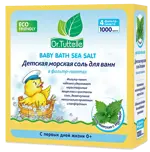 Dr. Tuttelle, соль для ванн, 1000 г, 1 шт, крапива фото