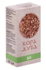 Целебная поляна Дуба кора, сырье растительное, 50 г, 1 шт. фото