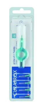 Curaprox CPS 06 Набор 5 ершиков с держателем, 5 шт, бирюзового цвета фото