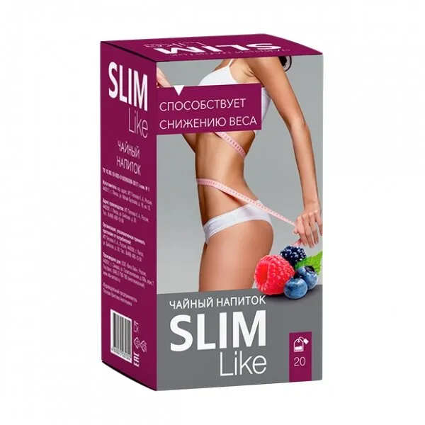 Slim Like чайный напиток, фиточай, 1.5 г, 20 шт, лесные ягоды фото