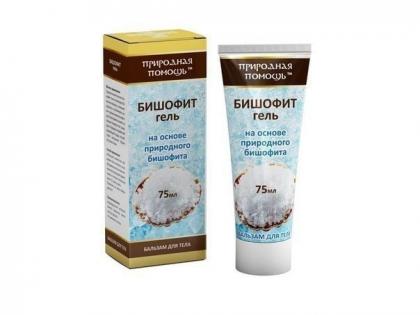 Природная помощь Бишофит бальзам-гель для тела, 75 мл, 1 шт. фото