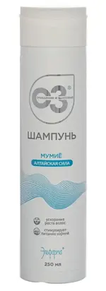 Очищение и здоровье Шампунь с мумие, шампунь, 250 мл, 1 шт. фото