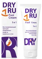 Dry Ru Foot Cream 5в1, крем для ног, 75 мл, 1 шт. фото