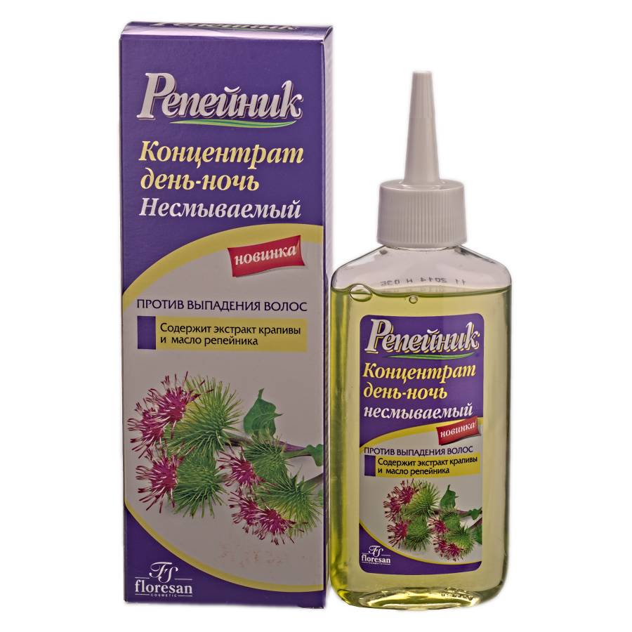 Floresan Репейник концентрат День-Ночь несмываемый, концентрат, 100 мл, 1 шт, Ф-83 фото