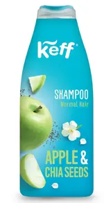 Keff Шампунь с экстрактом яблока и семенами чиа, шампунь, 500 мл, 1 шт, для нормальных волос фото