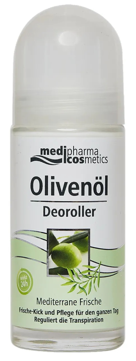 Medipharma Cosmetics Olivenol дезодорант роликовый Средиземноморская свежесть, 50 мл, 1 шт. фото