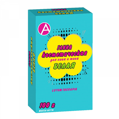 Глина косметическая белая, глина косметическая, 100 г, 1 шт. фото