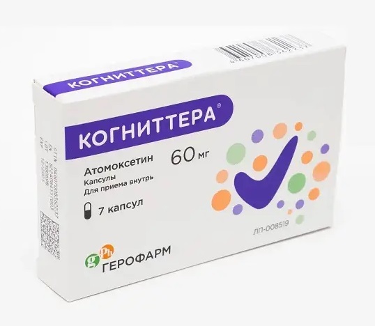 Когниттера, 60 мг, капсулы, 7 шт. фото