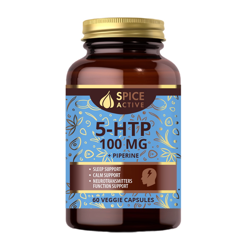 Spice Active 5-HTP с пиперином, капсулы, 60 шт. фото