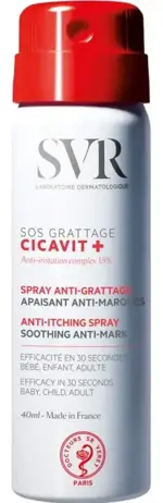 SVR Cicavit+ SOS спрей для тела, 40 мл, 1 шт, успокаивающий фото