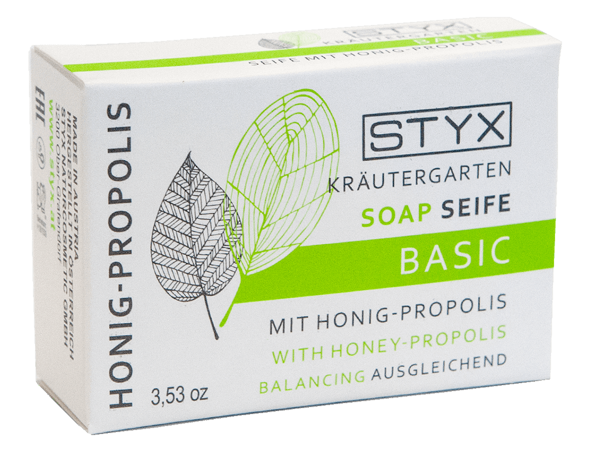 STYX Мыло Мед-прополис, мыло, 100 г, 1 шт. фото