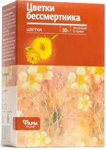 Цветки бессмертника, фиточай, 30 г, 1 шт. фото