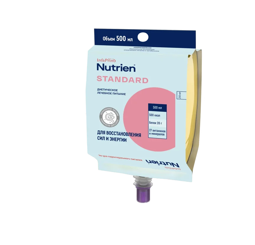 Nutrien Standard, смесь жидкая, 500 мл, 1 шт, нейтральный фото