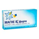 Магне B6 форте, таблетки, покрытые пленочной оболочкой, 40 шт. фото 1