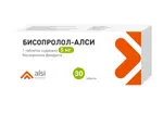 Бисопролол-АЛСИ, 5 мг, таблетки, 30 шт. фото