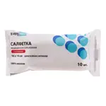 Evers Med Салфетки медицинские сорбционные стерильные нетканые однослойные, 16 см х 14 см, салфетки стерильные, 10 шт. фото