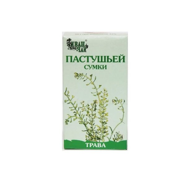 Пастушьей сумки трава, сырье растительное-порошок, 50 г, 1 шт. фото