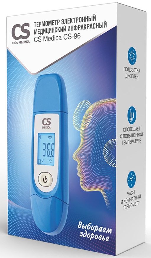 CS Medica CS-96 Термометр электронный медицинский инфракрасный, 1 шт. фото