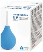 Спринцовка Альпина Пласт Б9, 230 мл, 1 шт, с твердым наконечником фото