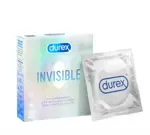 Durex Invisible, презервативы, 3 шт, ультратонкие фото
