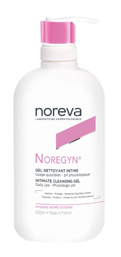 Noreva норежин гель очищающий для интимной гигиены, гель, 500 мл, 1 шт. фото