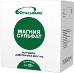 Магния сульфат, порошок для приготовления раствора для приема внутрь, 25 г, 10 шт. фото