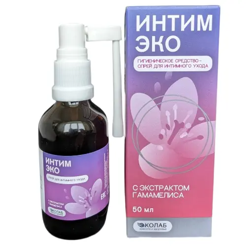 Интим эко, спрей для интимной гигиены, 50 мл, 1 шт. фото