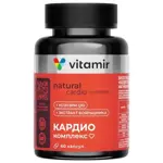 Витамир Кардио-комплекс боярышник с калием магнием и Q10, капсулы, 60 шт. фото