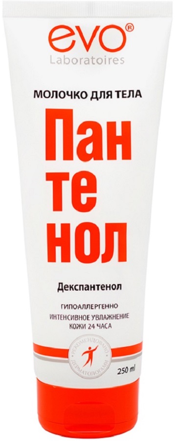 EVO Пантенол молочко для тела, 250 мл, 1 шт. фото