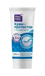Медхелп Крем-протектор с оксидом цинка, 200 мл, 1 шт. фото
