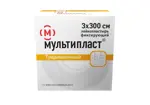 Мультипласт лейкопластырь фиксирующий, 3 см х 300 см, пластырь медицинский, 1 шт, белого цвета, тканевая основа фото 1