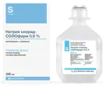 Натрия хлорид СОЛОфарм, 0.9%, раствор для инфузий, 200 мл, 1 шт. фото
