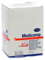 Medicomp Салфетки стерильные нетканные, 5 см х 5 см, салфетки стерильные, 50 шт. фото