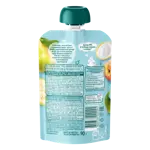 Фрутоняня детское пюре, пюре, 90 г, 1 шт, яблоко, груша, банан, персик, йогурт фото 2