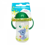 Апрель Поильник-непроливайка с ручками, 270 мл, 1 шт, с 6 месяцев фото