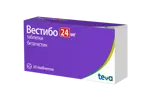 Вестибо, 24 мг, таблетки, 30 шт. фото 