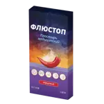 Флюстоп Пластырь перцовый разогревающий, 10 см х 18 см, пластырь, 5 шт. фото