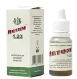 Ветом 1.23, капли для приема внутрь, 10 мл, 1 шт. фото