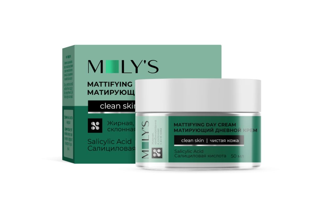 Молис крем для лица дневной матирующий, крем, 50 мл, 1 шт, для всех типов кожи фото