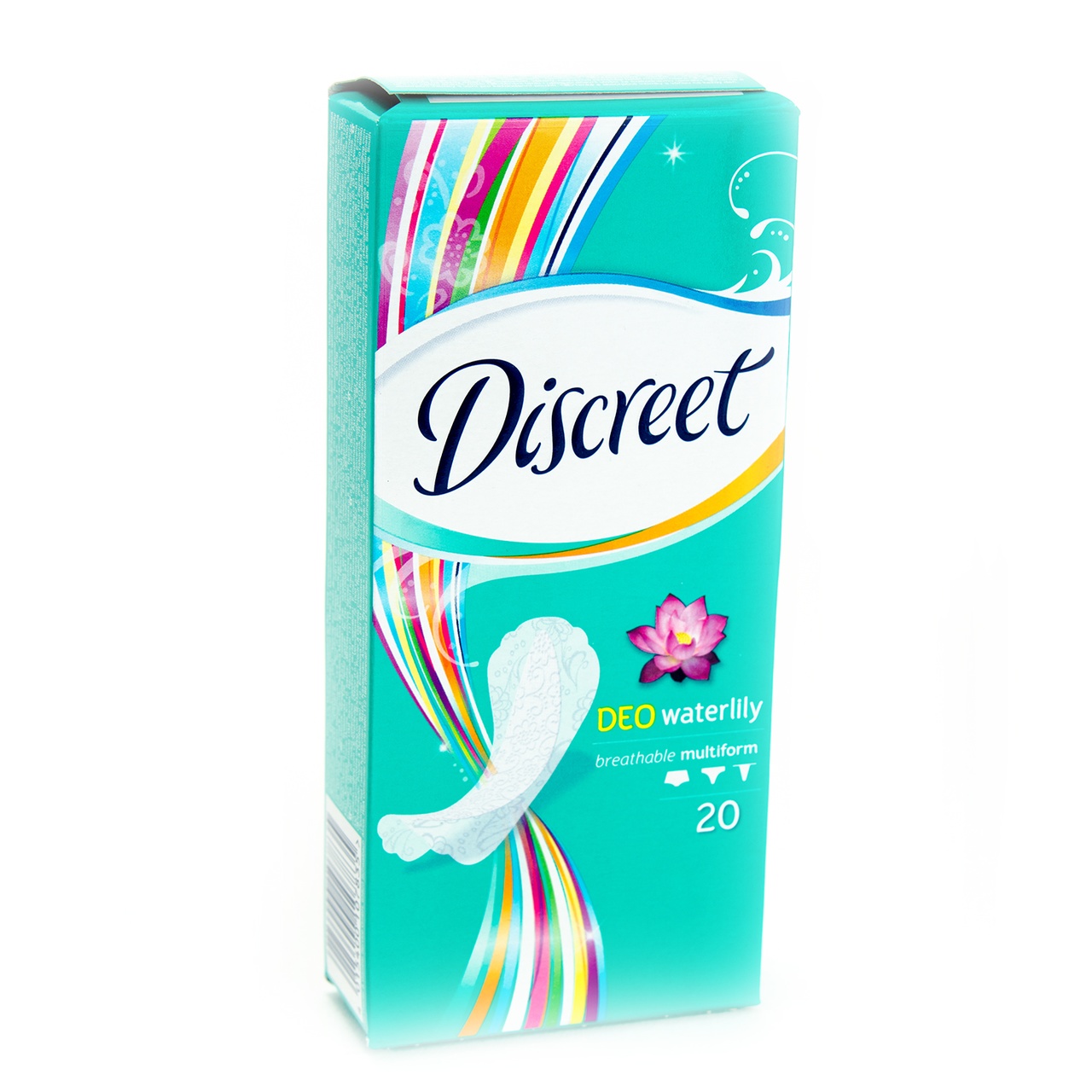 Discreet Deo Water Lily Multiform Прокладки ежедневные, прокладки гигиенические, 20 шт. фото