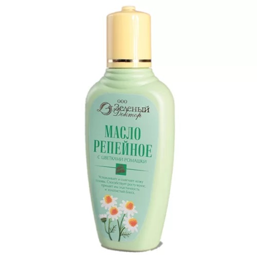 Масло репейное с ромашкой, масло косметическое, 100 мл, 1 шт. фото