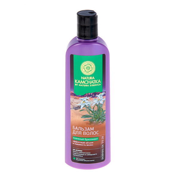 Natura Kamchatka Бальзам Снежный бриллиант, бальзам для волос, 280 мл, 1 шт. фото
