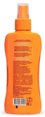 Krassa Sun Expert Спрей для защиты от солнца Sun block, спрей для наружного применения, 180 мл, 1 шт, SPF 40 фото 2