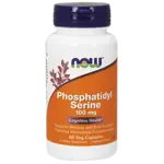 NOW Фосфатидилсерин, 100 мг, капсулы, 60 шт. фото