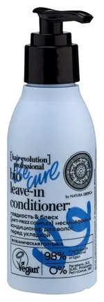 Natura Siberica hair evolution несмываемый кондиционер для волос перед укладкой гладкость и блеск, кондиционер, 120 мл, 1 шт. фото