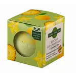 Кафе Красоты Бурлящий шар, соль для ванн, 120 г, 1 шт, тропические фрукты, с сюрпризом для детей фото
