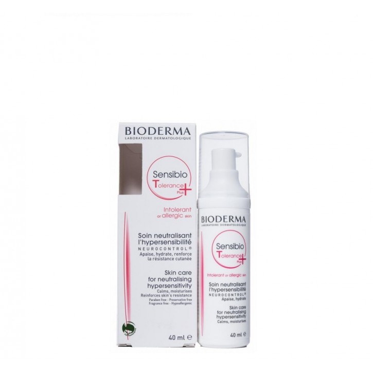 Bioderma Sensibio Tolerance+ оздоравливающий уход, крем для лица, 40 мл, 1 шт. фото