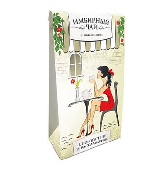 Имбирный чай с жасмином, чай, 1.5 г, 20 шт. фото