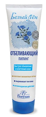 Floresan пилинг для лица отбеливающий, пилинг для лица, 100 мл, 1 шт, арт. Ф-34 фото