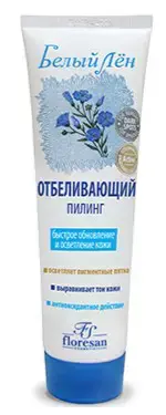 Floresan пилинг для лица отбеливающий, пилинг для лица, 100 мл, 1 шт, арт. Ф-34 фото
